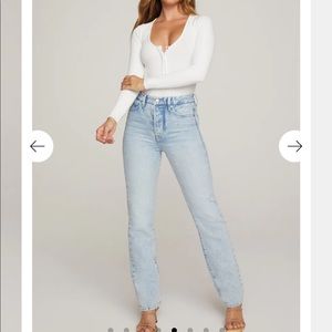 Good American Good Boy Blue643. Size 6/28